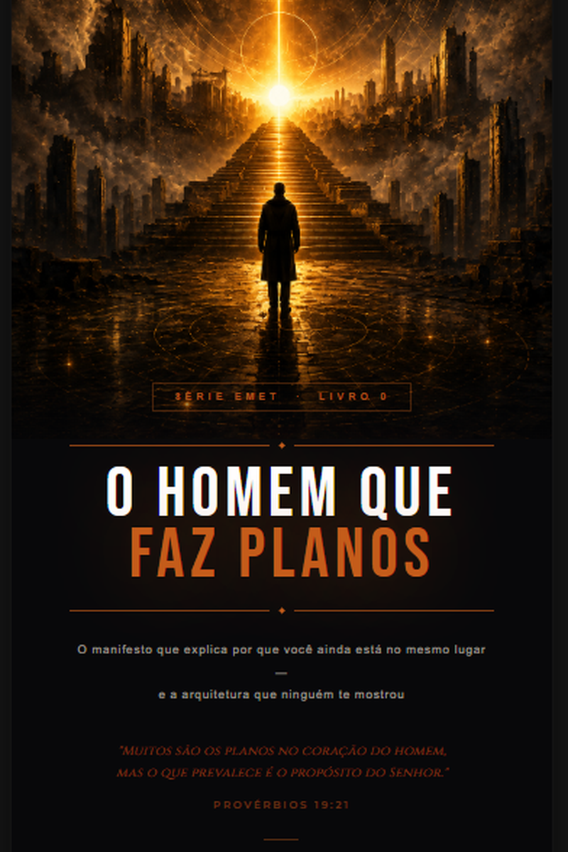Livro 0 — O Homem que Faz Planos